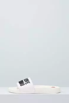 Пантолеты-шлепанцы с логотипом Love Moschino