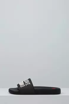 Пантолеты-шлепанцы с логотипом Love Moschino