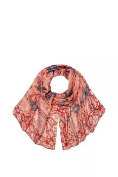 Парео с добавлением шелка с принтом Mellizos