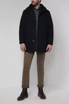 Парка из шерсти и вискозы Sand