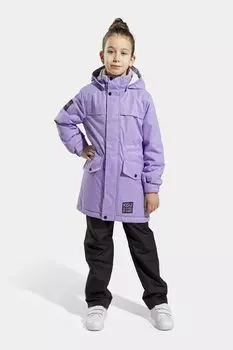 Парка с капюшоном и накладными карманами Kisu