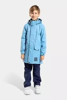 Парка с капюшоном и накладными карманами Kisu