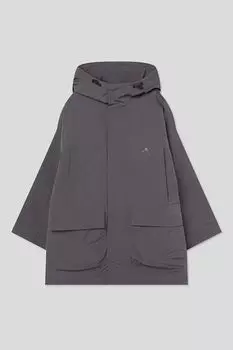 Парка с капюшоном и накладными карманами Pulka