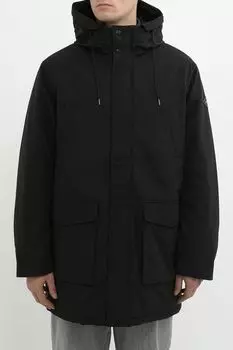 Парка с капюшоном и накладными карманами Replay