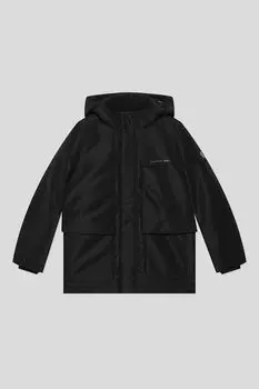 Парка с капюшоном удлиненная Calvin Klein Jeans