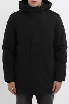 Парка с капюшоном удлиненного кроя Geox