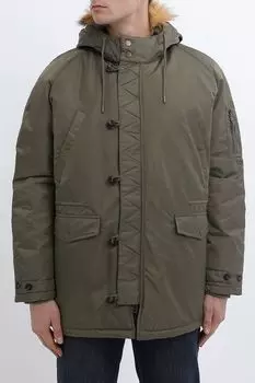 Парка с меховой опушкой на капюшоне Guess Jeans