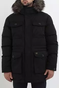 Парка с меховой опушкой на капюшоне Superdry