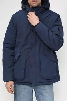 Парка с накладными карманами и капюшоном Blend