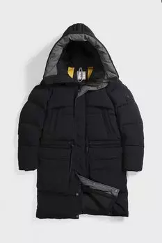 Парка удлиненная с капюшоном GJO.E