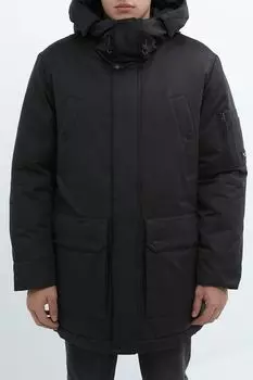 Парка утепленная с капюшоном и карманами Marc O'Polo
