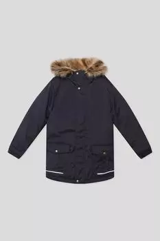 Парка утепленная с мехом на воротнике Kerry