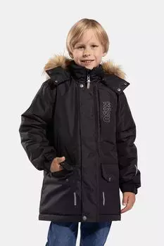 Парка утепленная с накладными карманами Kisu