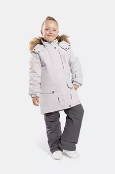 Парка утепленная с накладными карманами Kisu