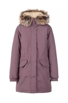 Парка утепленная зимняя с мехом на воротнике Kerry