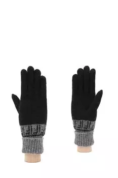 Перчатки из смесовой шерсти с принтом FABRETTI