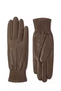 Перчатки кожаные ELEGANZZA