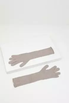 Перчатки шерстяные удлиненные Canoe