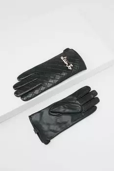 Перчатки стеганые с декором Liu Jo