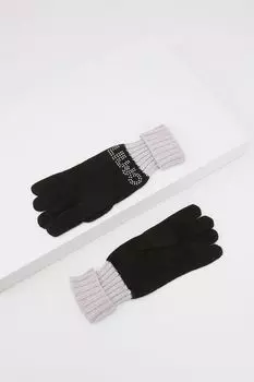 Перчатки трикотажные с логотипом Liu Jo