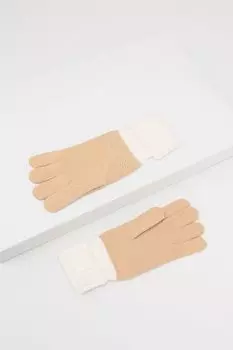 Перчатки трикотажные с логотипом Liu Jo