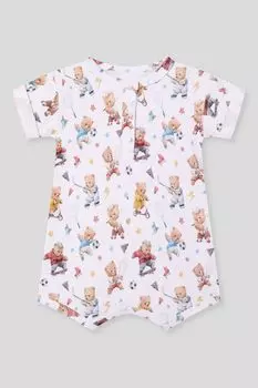 Песочник хлопковый с принтом Aspaya