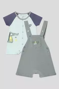 Песочник хлопковый с принтом Ysabel Mora