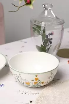 Пиала фарфоровая с принтом Botanika 21maison