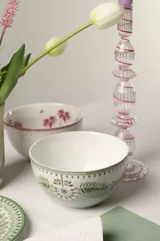 Пиала фарфоровая с принтом Lily&Lotus Pip Studio