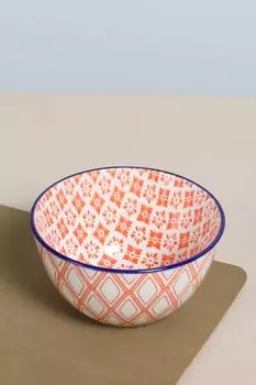 Пиала керамическая с принтом в ассортименте COINCASA