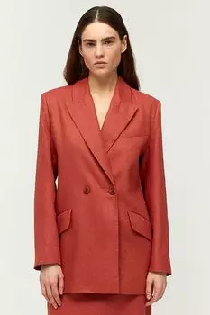 Пиджак двубортный льняной Fashion Rebels