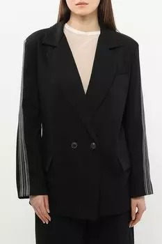 Пиджак двубортный с тесьмой на рукавах Rinascimento