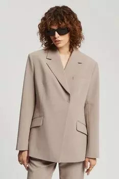 Пиджак двубортный свободного кроя Nume