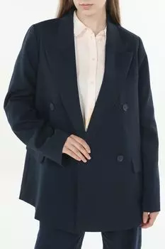 Пиджак двубортный удлиненного кроя Esprit Casual