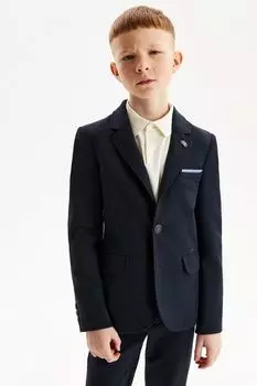 Пиджак классического кроя с карманами Silver Spoon