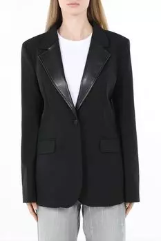 Пиджак комбинированный однобортный Karl Lagerfeld