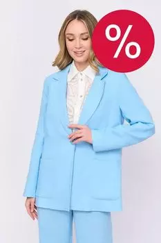 Пиджак льняной с накладными карманами Franco Vello