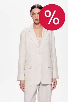 Пиджак льняной свободного кроя DREAMS by Alena Akhmadullina