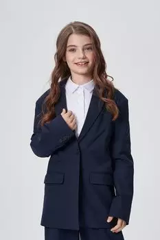 Пиджак однобортный прямого кроя Choupette