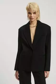 Пиджак однобортный прямого кроя Nume