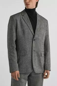 Пиджак однобортный прямого кроя Oulyss