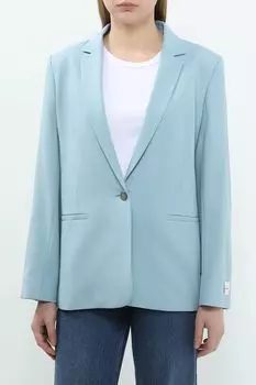 Пиджак однобортный с добавлением шерсти Calvin Klein