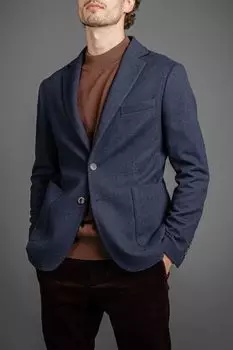 Пиджак однобортный с карманами DTMD