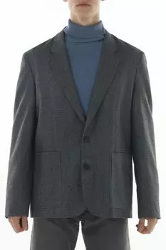 Пиджак однобортный с карманами HUGO