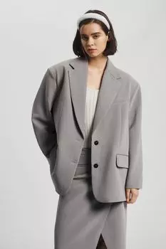 Пиджак однобортный с карманами Nume