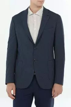 Пиджак однобортный с накладными карманами Bugatti