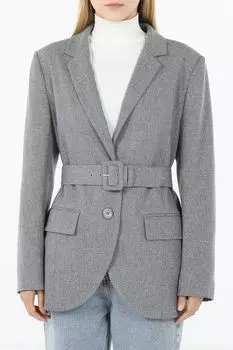 Пиджак однобортный с поясом SABRINA SCALA