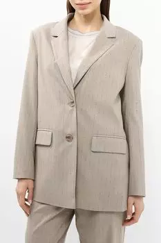 Пиджак однобортный свободного кроя Auranna