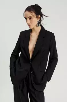 Пиджак однобортный свободного кроя Nume