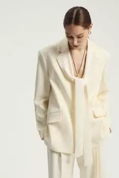 Пиджак однобортный свободного кроя Nume